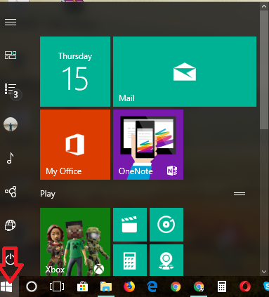 Microsoft Windows 10 Start Menu