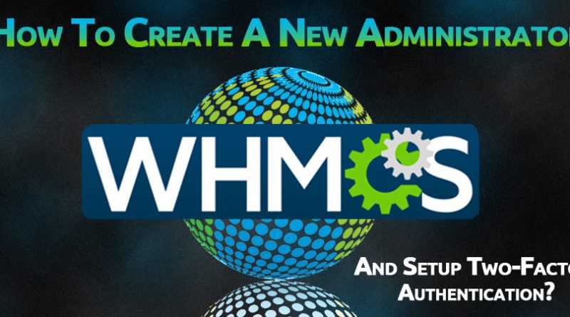 WHMCS Two-Factor Authentication