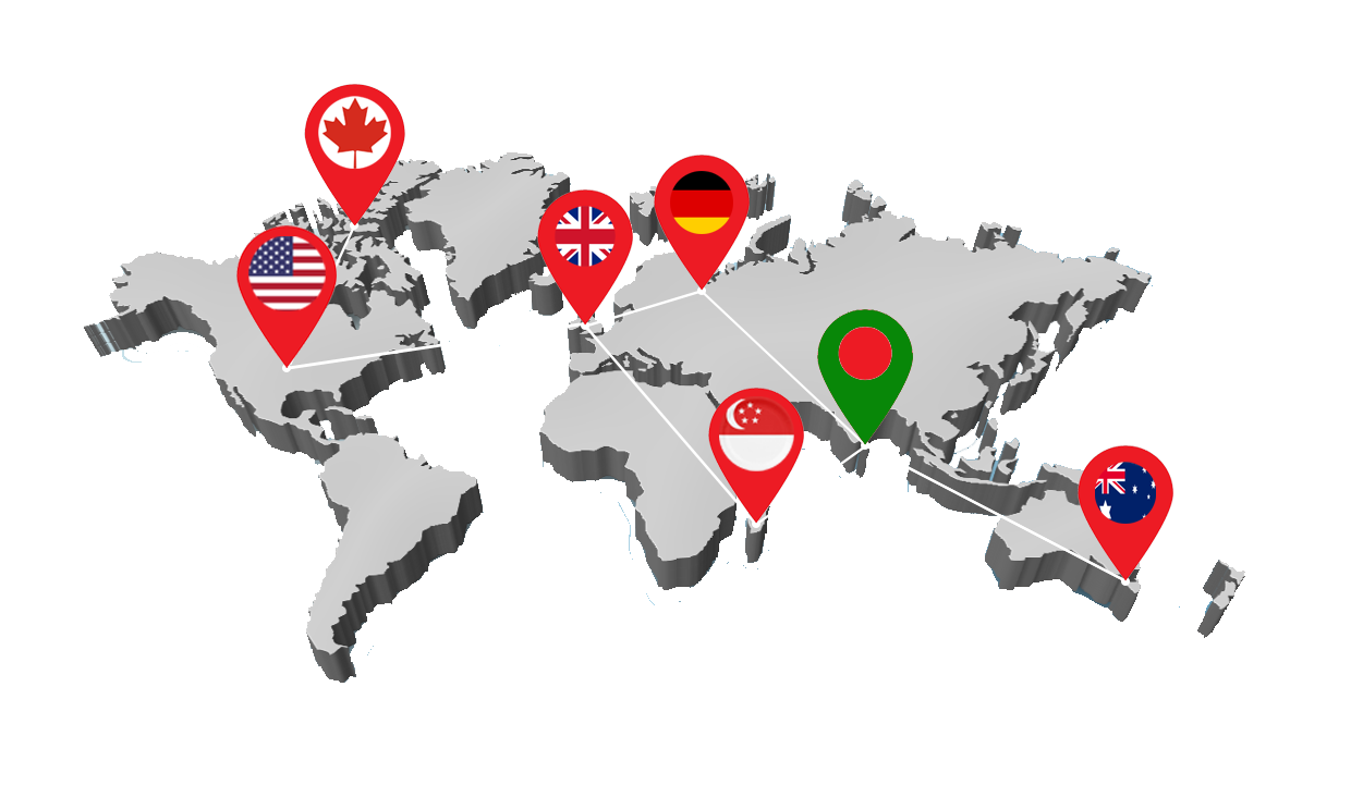 TOSHOST global data center network map